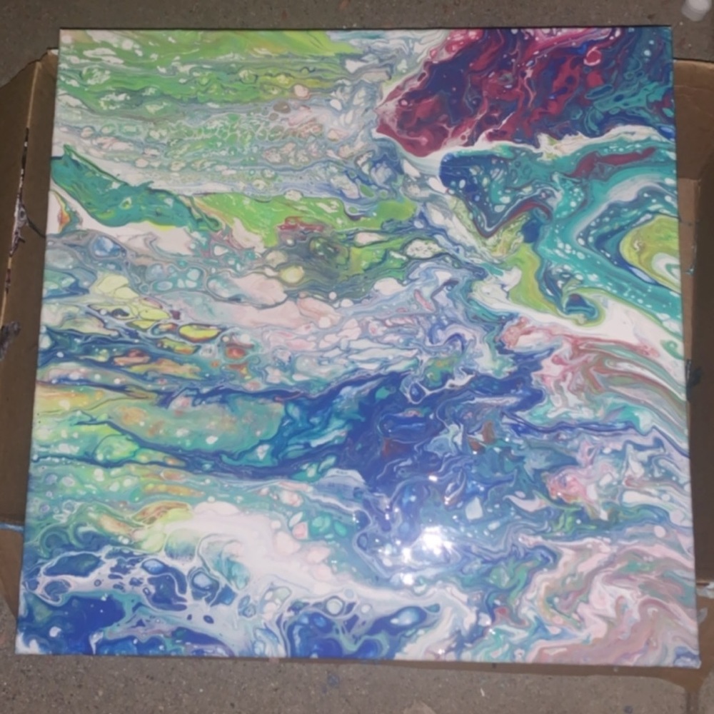 Acrylic pour